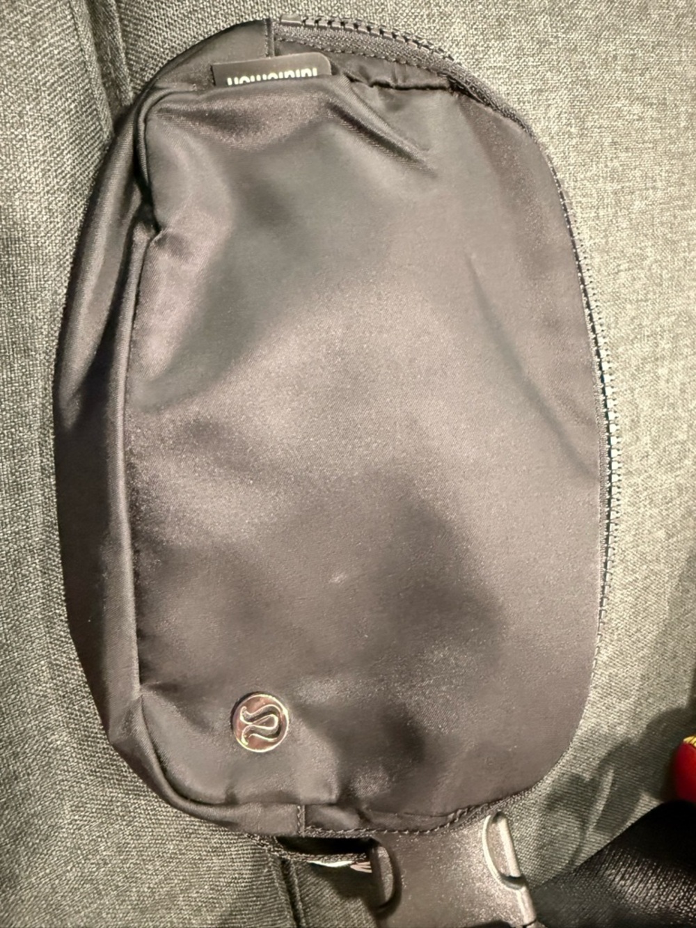 lululemon athletica black sling bag